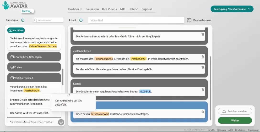 Avatar baukasten screenshot 03
